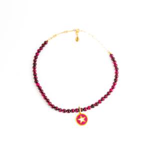 Choker Star, variante rosa